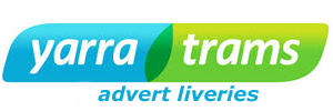 Yarra Trams advert trams beginning with V